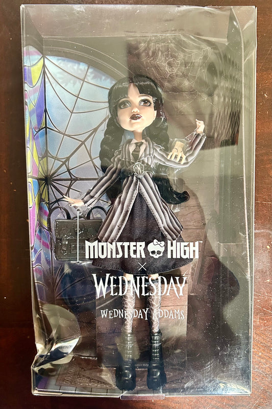 Monster High Wednesday Collectible Doll Damaged Box 23048a