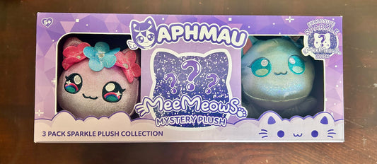 Aphmau 6” MeeMeow Plush Sparkle Collection 3-Pack 66095