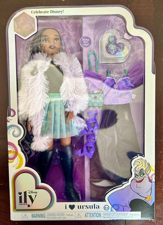 Disney Ily 4EVER I Love Ursula 12” Fashion Forward Doll 22856