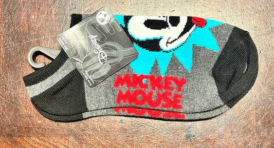 Mickey Mouse Women's No Show Socks, 1-Pack