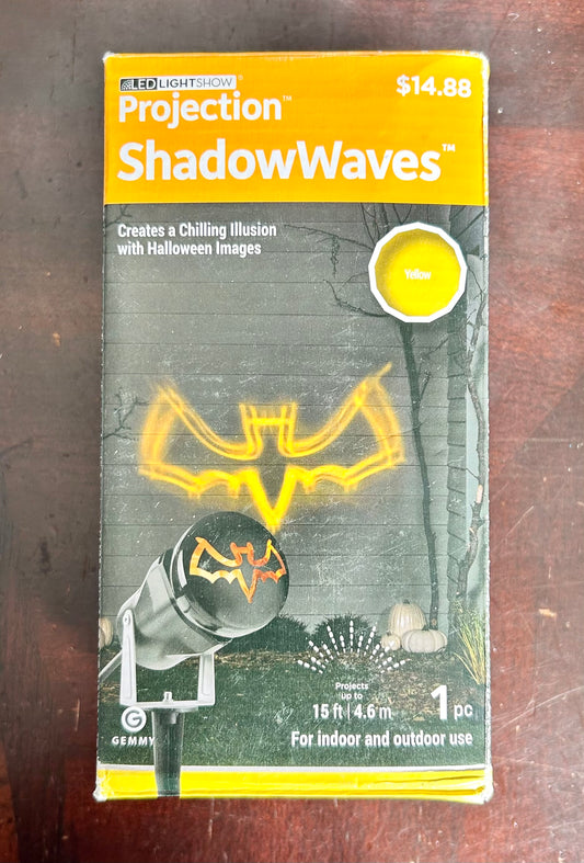 Lightshow Projection ShadowWaves Bat (Neon Yellow) 21561