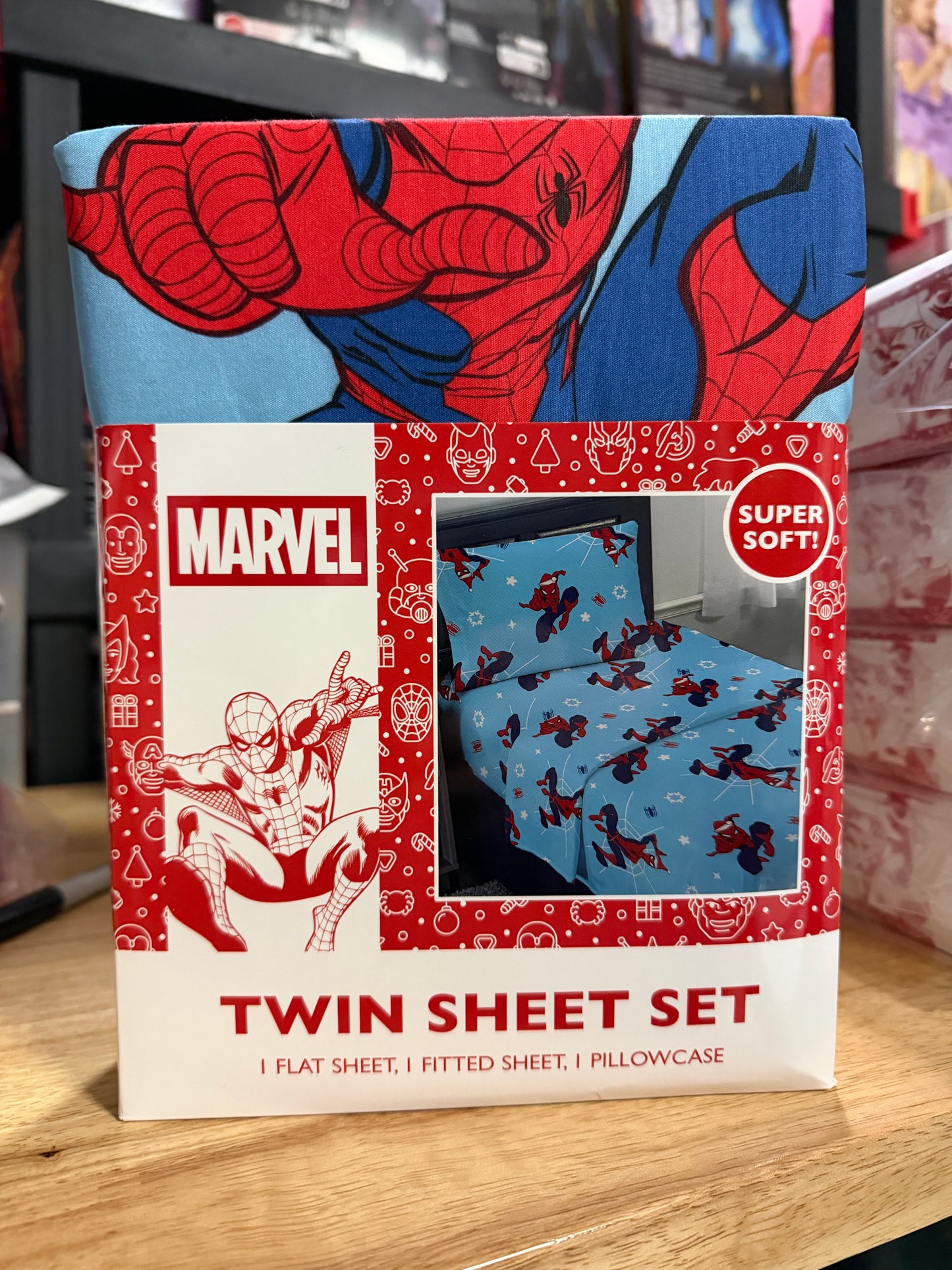 Marvel Spider-Man Super Soft 3-Piece Twin Sheet Set 816056