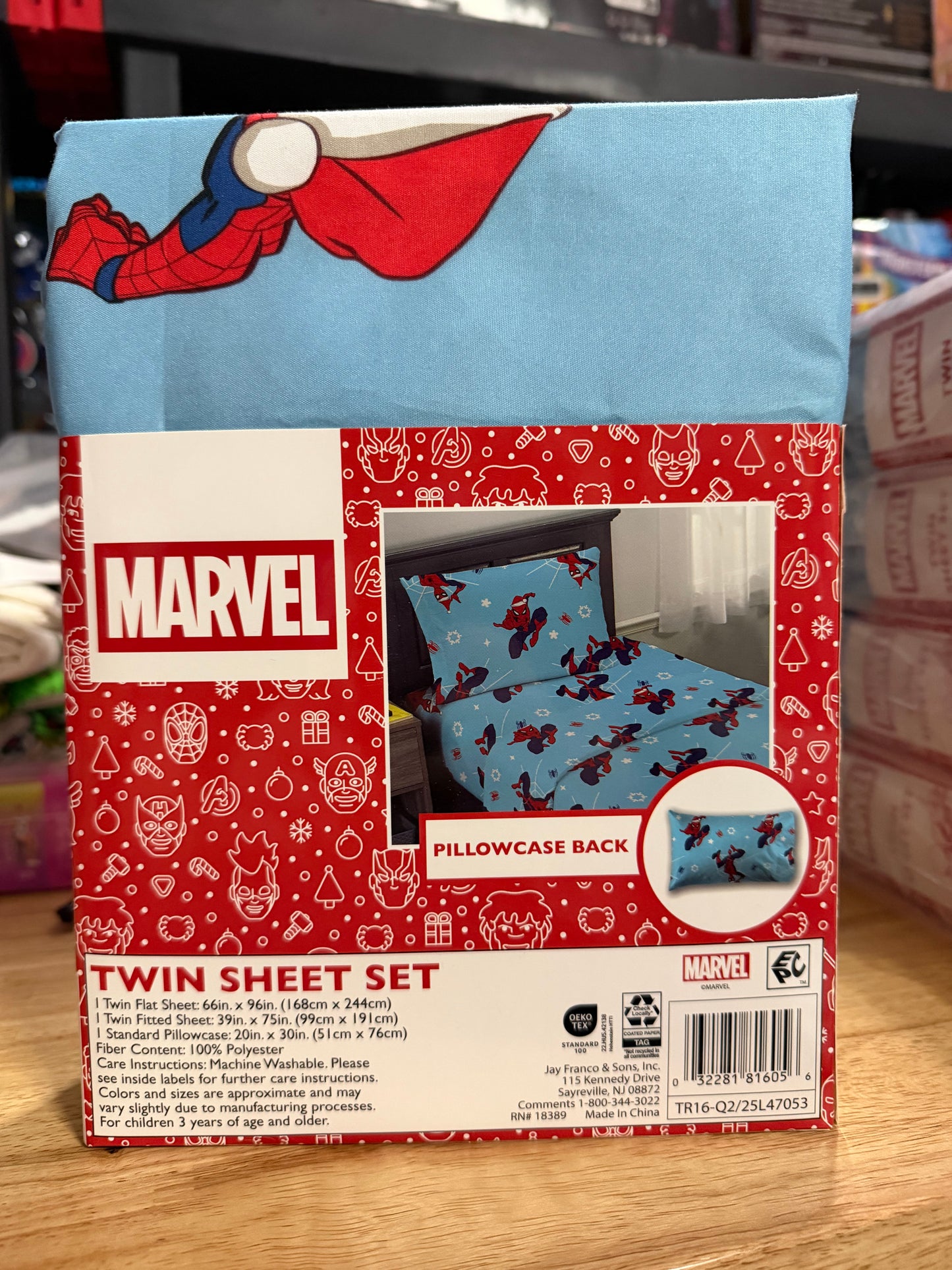 Marvel Spider-Man Super Soft 3-Piece Twin Sheet Set 816056