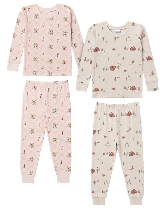 Modern Moments by Gerber Christmas Pajamas, 4-Piece 675102