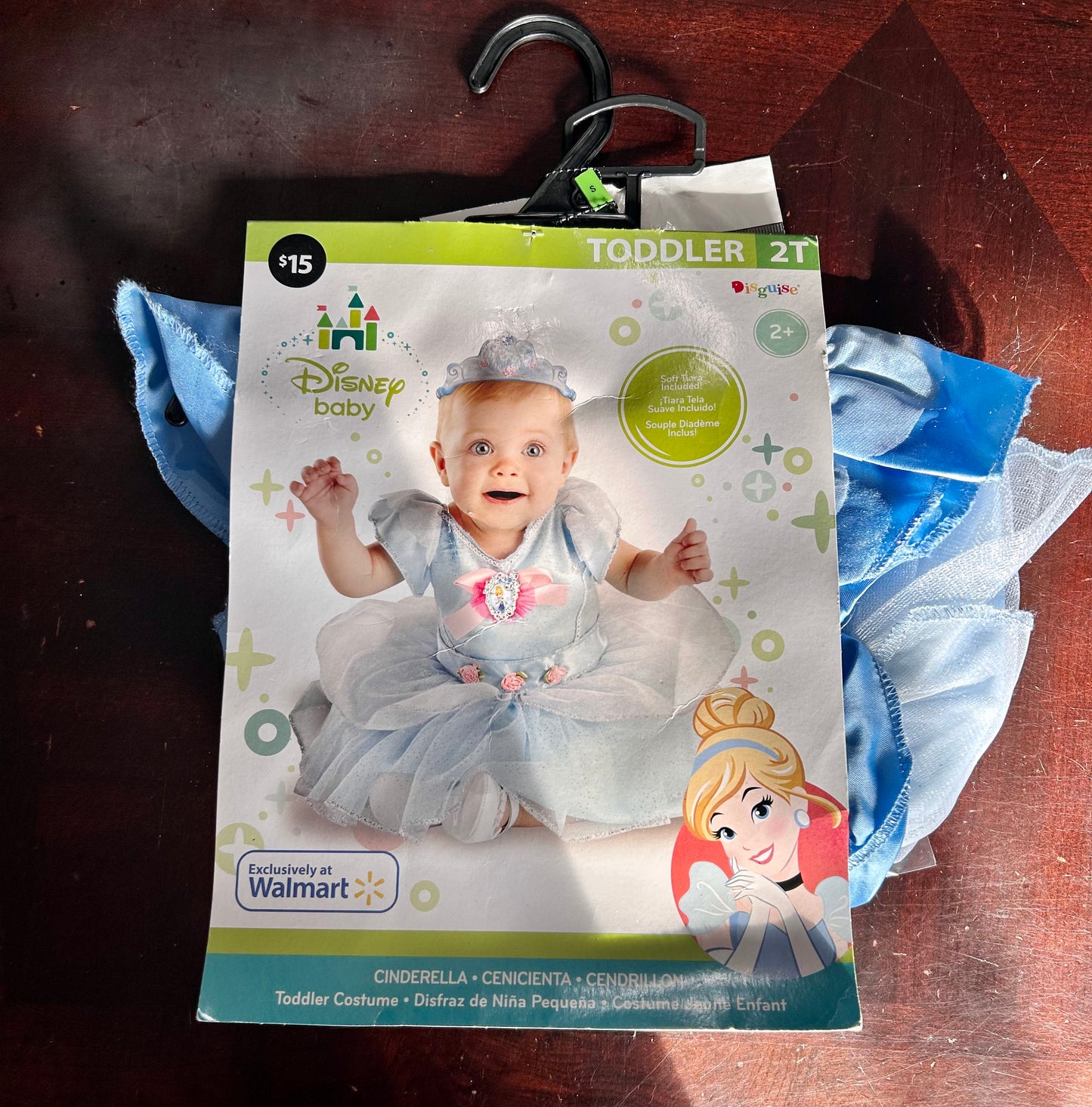 Cinderella Deluxe Toddler Halloween Costume with Headpiece