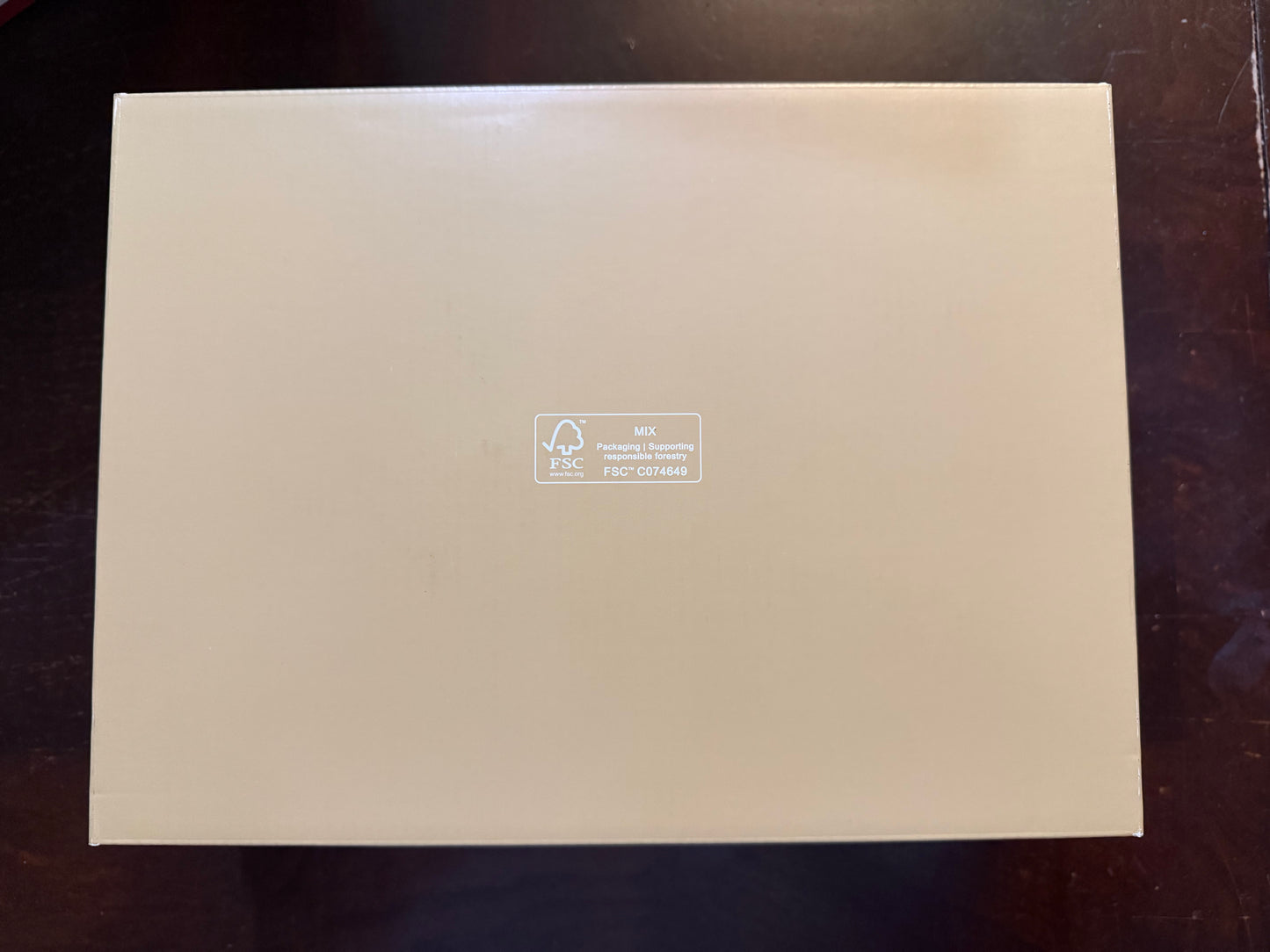 Micheal Kors Beige Empty Gift / Shoe Box 11.75 x 8.75” x 4.25” Kor002