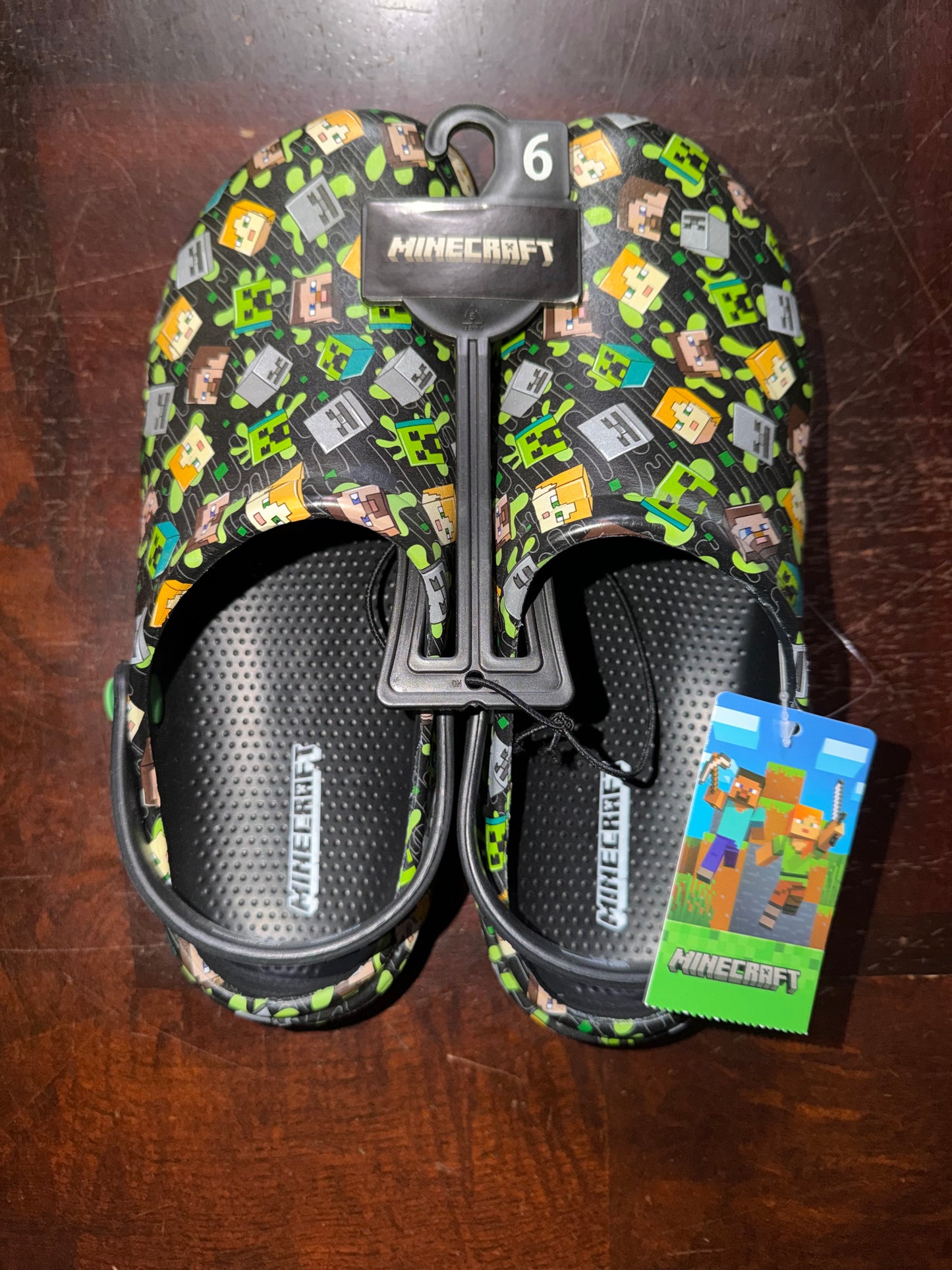 Minecraft Boys EVA Clogs Size-6 195369