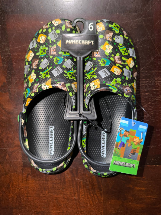Minecraft Boys EVA Clogs Size-6 195369