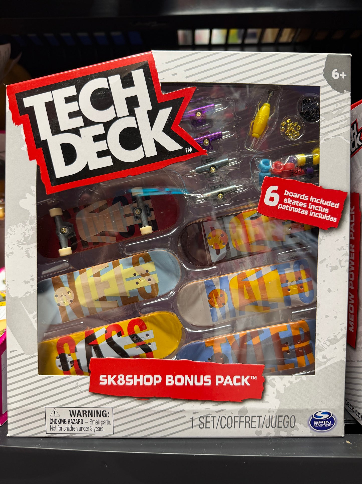 Tech Deck, Sk8shop Fingerboard Bonus Pack (Styles May Vary) 23814