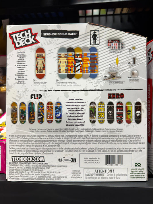 Tech Deck, Sk8shop Fingerboard Bonus Pack (Styles May Vary) 23814