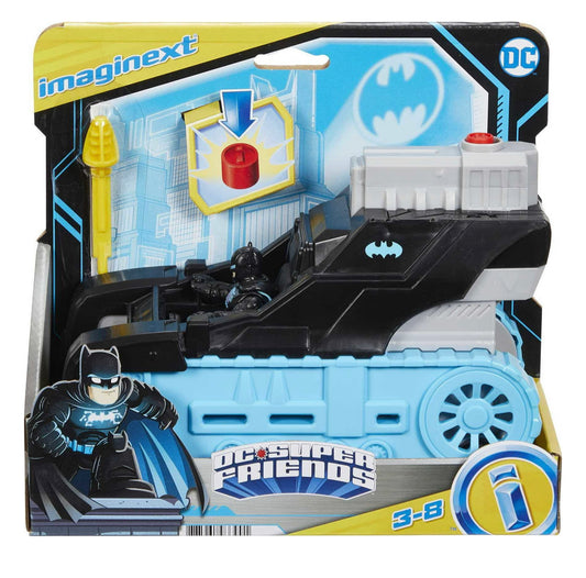 Imaginext DC Super Friends Bat-Tech Tank Vehicle with Lights & Batman Figure Set 93390
