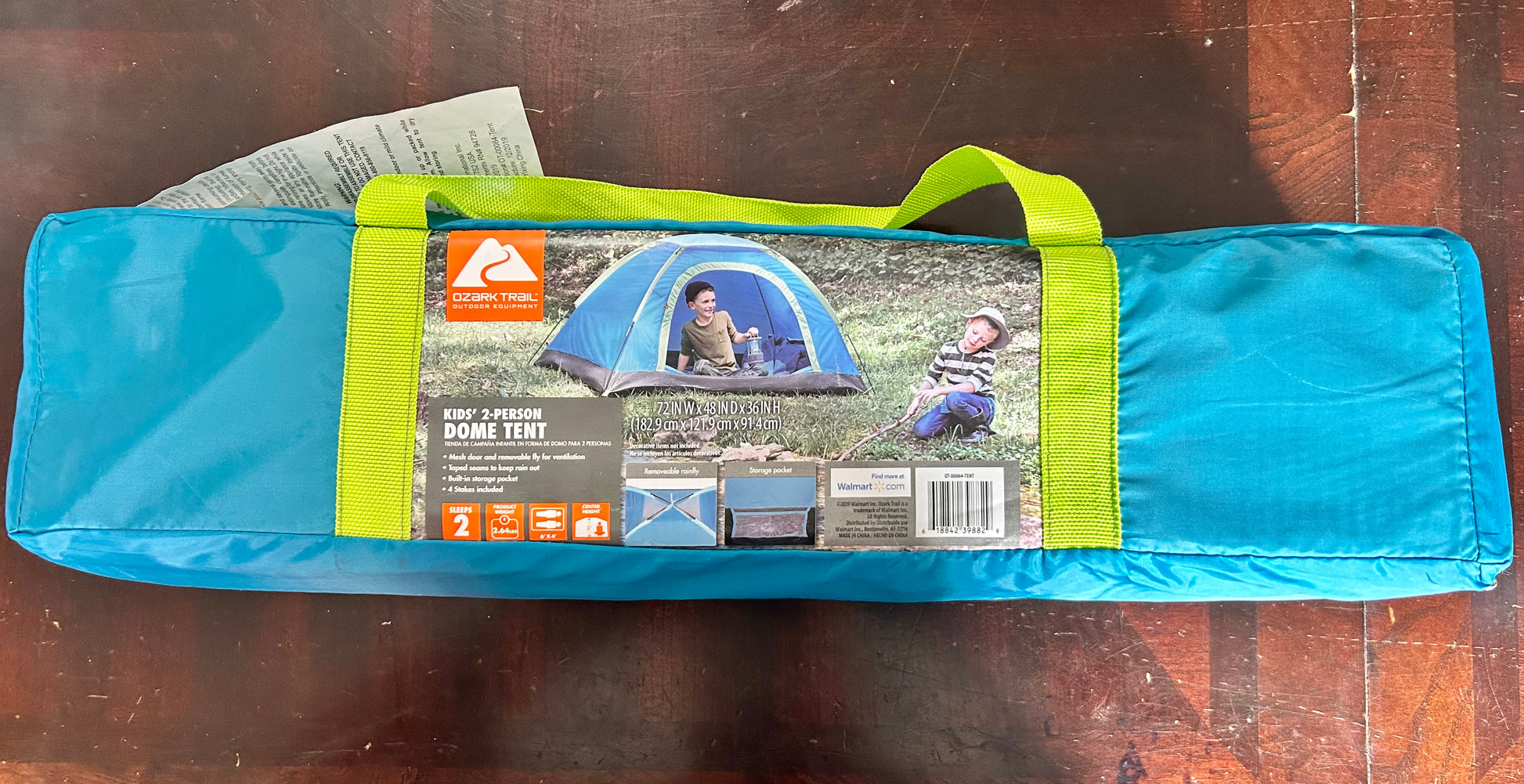 ozark trail 2 person tent Ozark Trail Kids 2-Person Outdoor Tent with Waterproof Floor and Detac – Cove Toy House