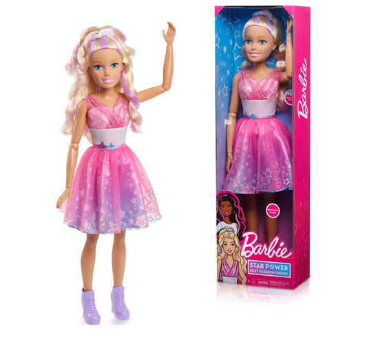 Barbie 28 inch Best Fashion Friend Star Power Doll, Blonde Hair