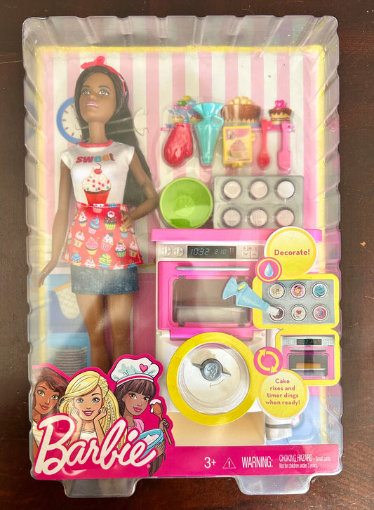 Barbie Cooking & Baking Chef Storytelling Doll and Playset 563825