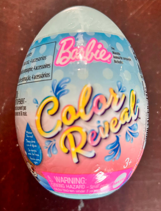 Barbie Color Reveal Pet Set In Easter Egg Case With 5 Surprises 92854
