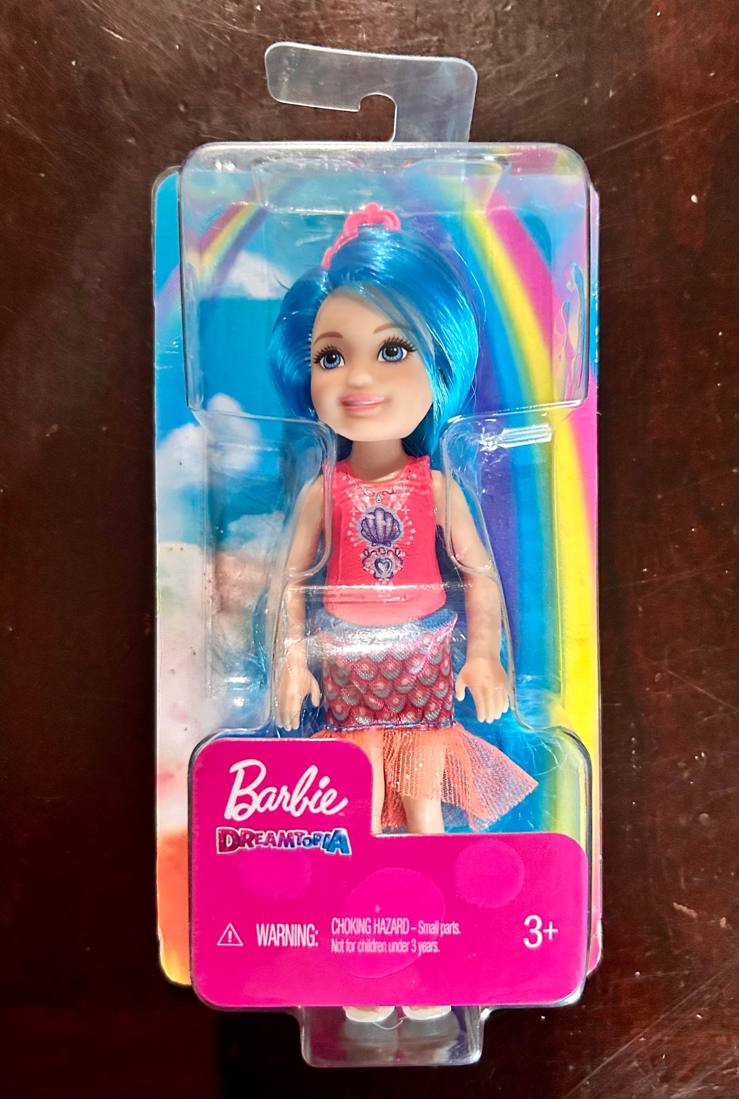 Barbie Dreamtopia Chelsea 6” Sprite Blue Hair Doll 81285