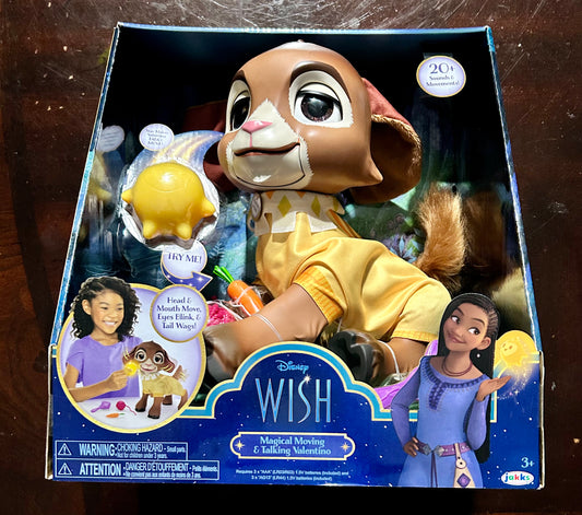 Disney 100 Wish Magical Moving & Talking Valentino 23008