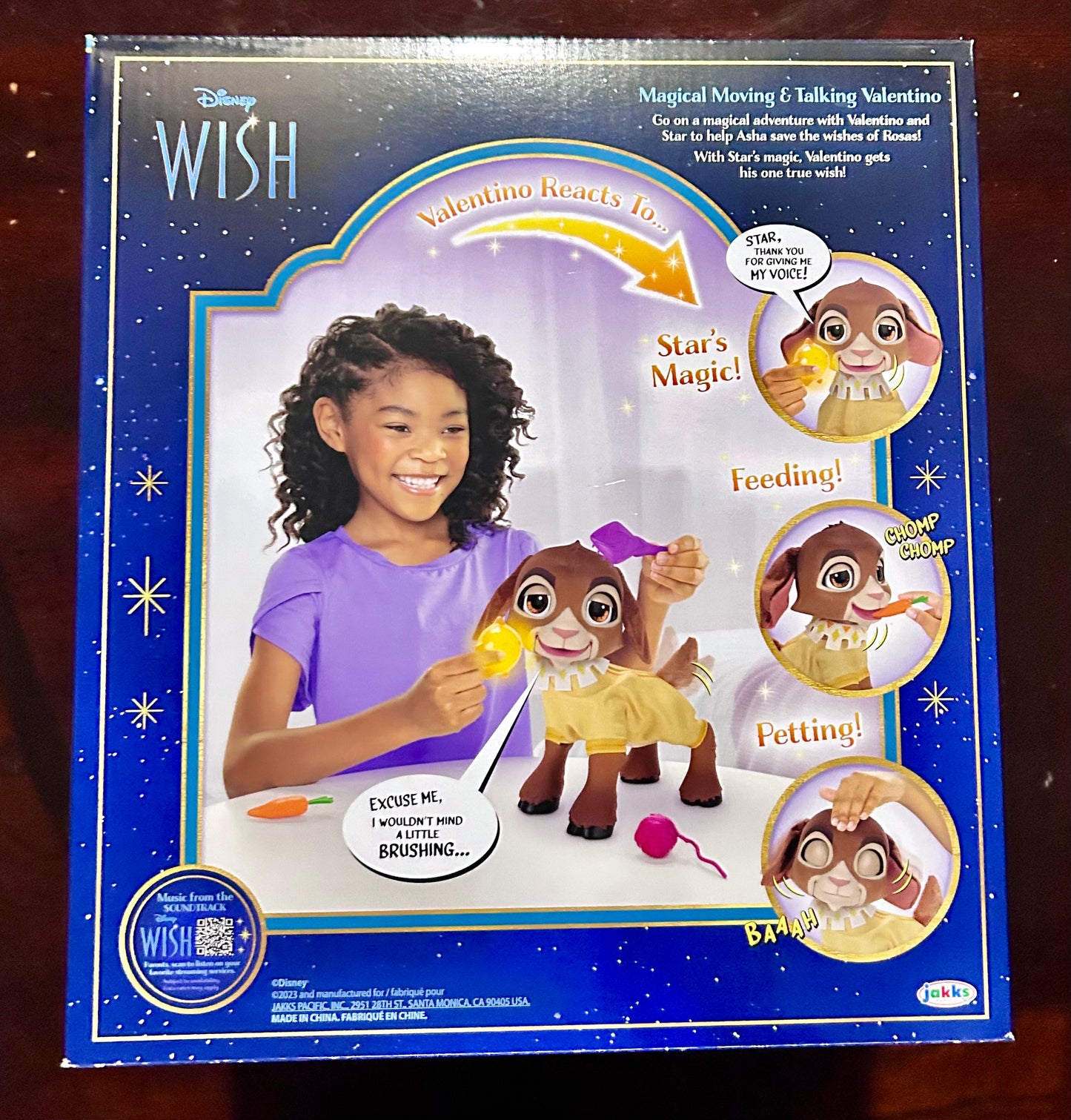 Disney 100 Wish Magical Moving & Talking Valentino 23008