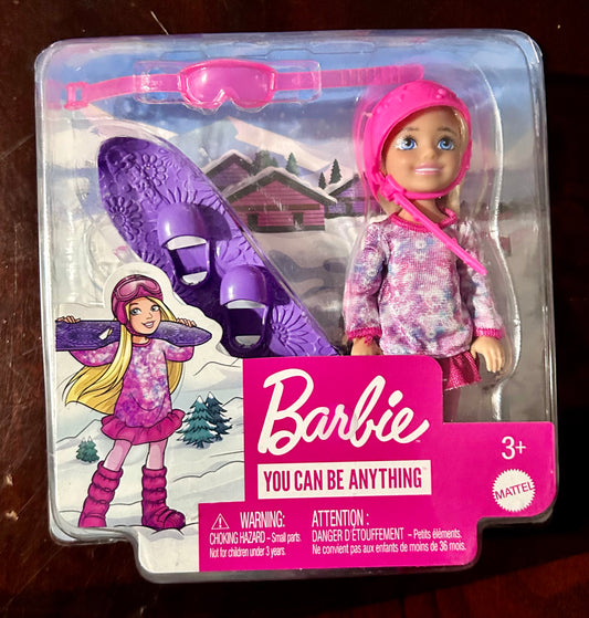 Barbie Chelsea Winter Snowboarder Doll 05250