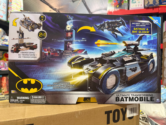 DC Comics Batman, Ultimate Transforming Batmobile 2-in-1 Play Set 018068
