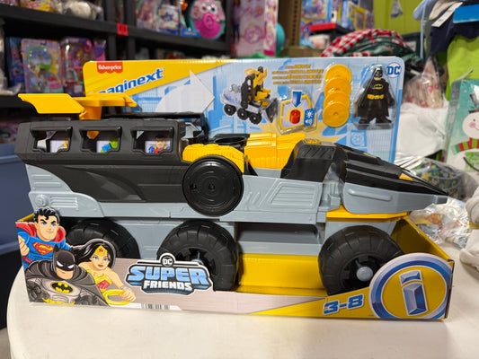 Imaginext DC Super Friends Transforming Bat-Tank with Batman Figure 209842
