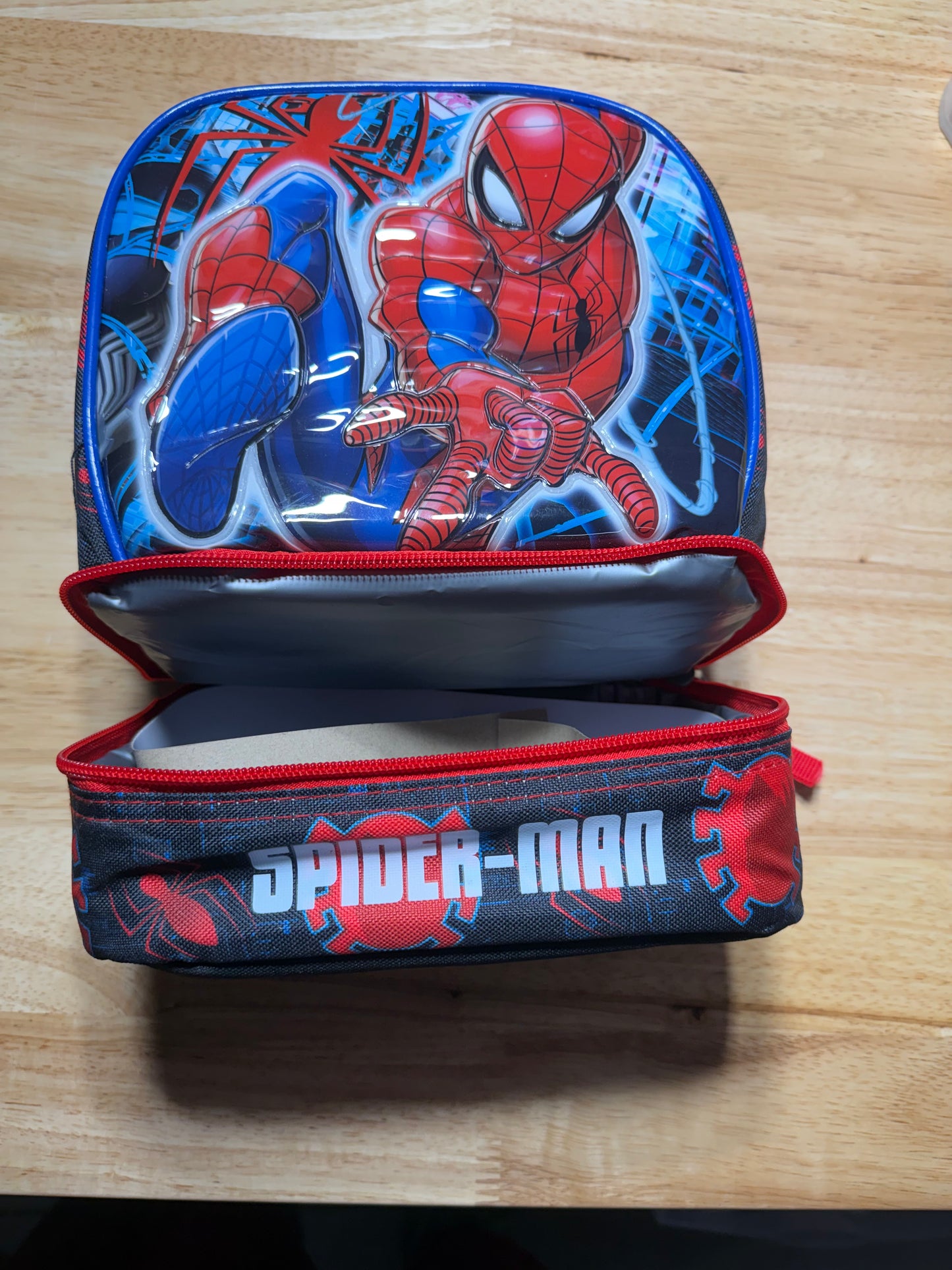 Marvel Spider-Man Dual Compartment Insulated Lunch Bag 237068