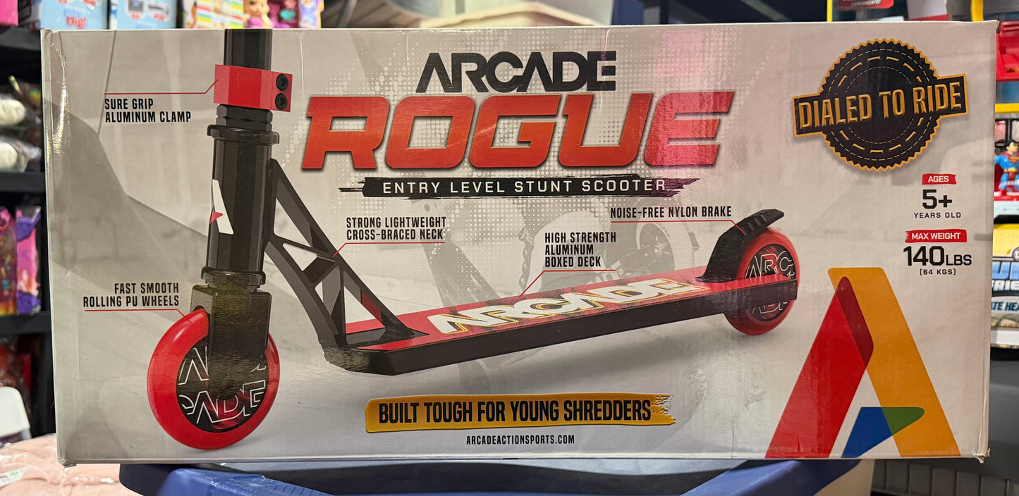 Arcade Rogue Entry Level Stunt Scooter Red 883996