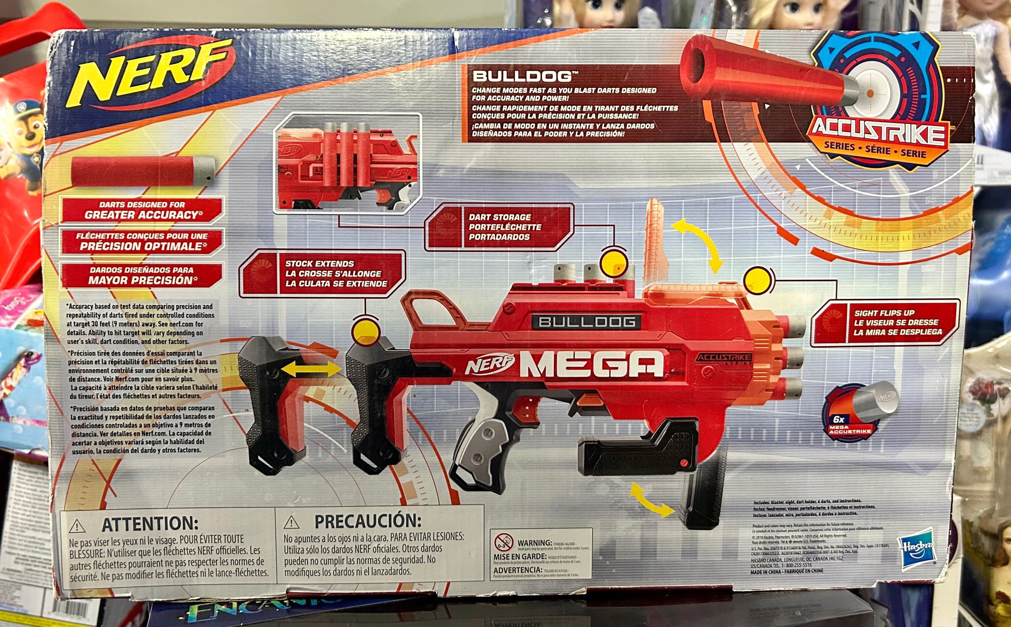  NERF AccuStrike Mega Bulldog : Toys & Games