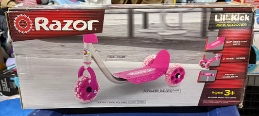 Razor Jr 3-Wheel Lil' Kick Scooter Pink 020729