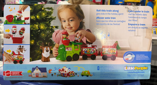 Fisher-Price Little People Musical Christmas Train Set 223749