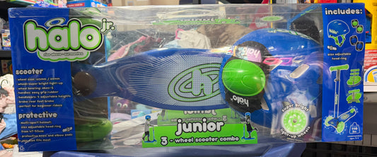 Halo Jr Rise Above 3-Wheel Scooter Helmet Pad Combo Set 136420