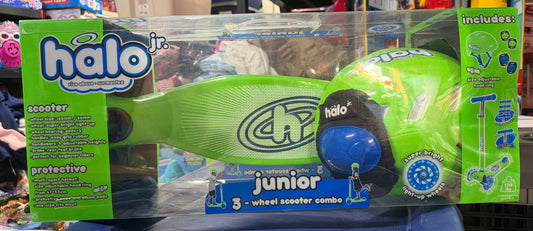 Halo Jr Rise Above 3-Wheel Scooter Helmet Pad Combo Set 136444