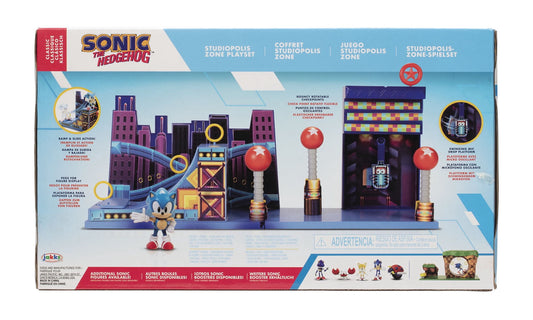 Sonic the Hedgehog 2.5 inch Studiopolis Zone Action Figure Playset