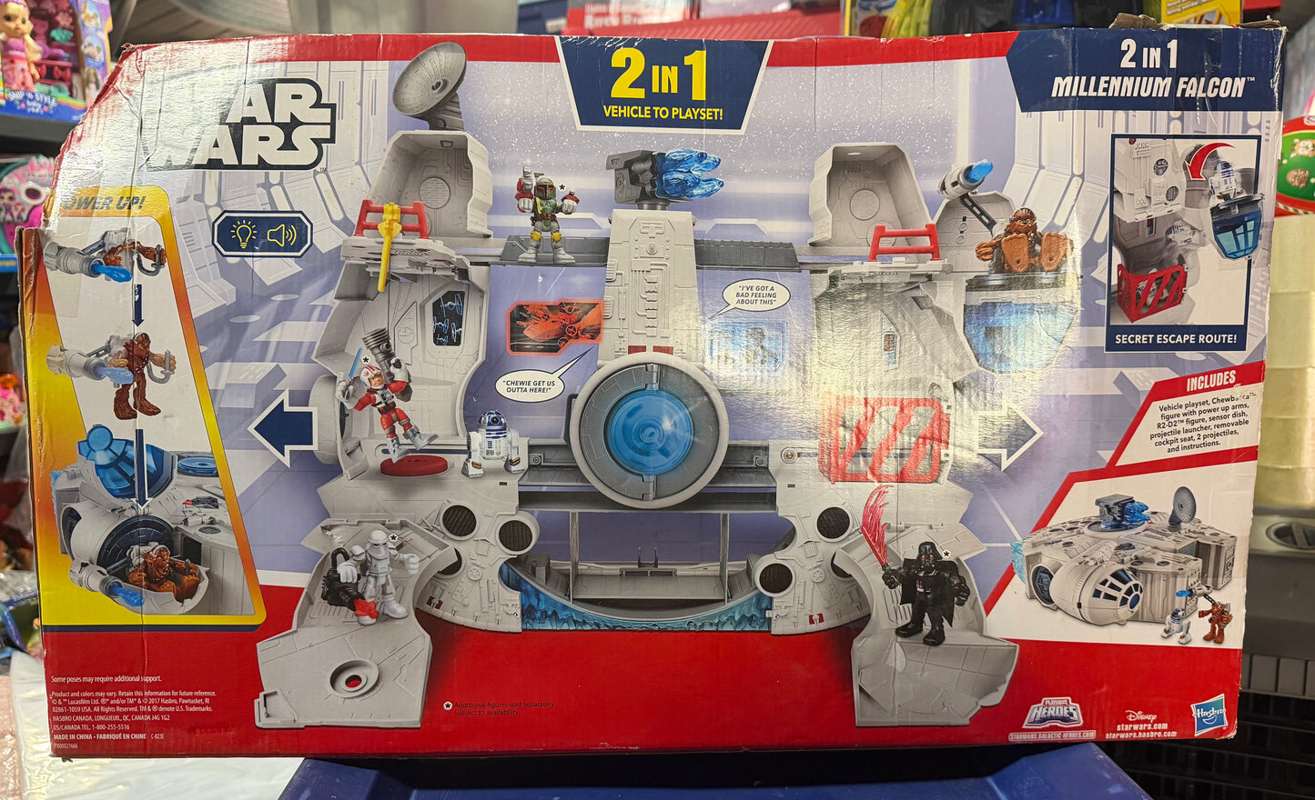 Star Wars Galactic Heroes 2-in-1 Millennium Falcon 668977