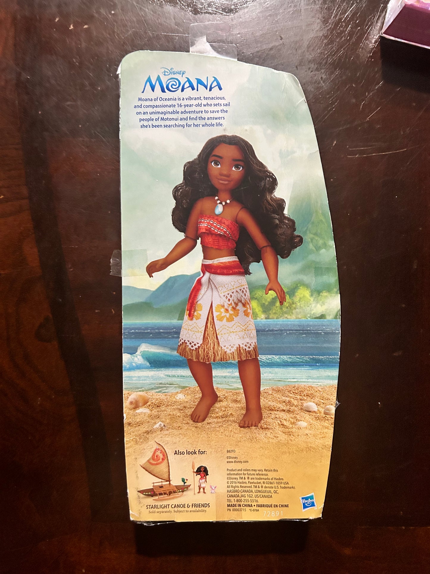 Disney Moana Of Oceania Adventure Doll Figure 47975a *Package Damage