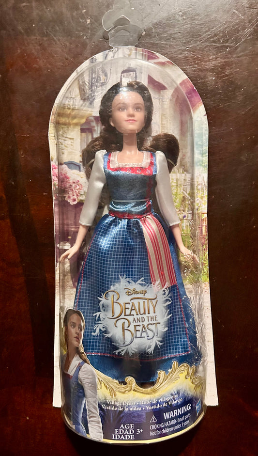 Disney Beauty And The Beast Village Dress Belle Doll 50100