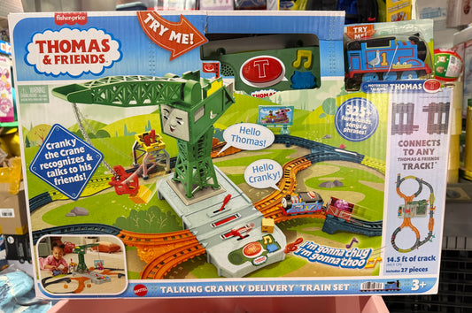 Thomas & Friends Talking Cranky Delivery Train Set 123803