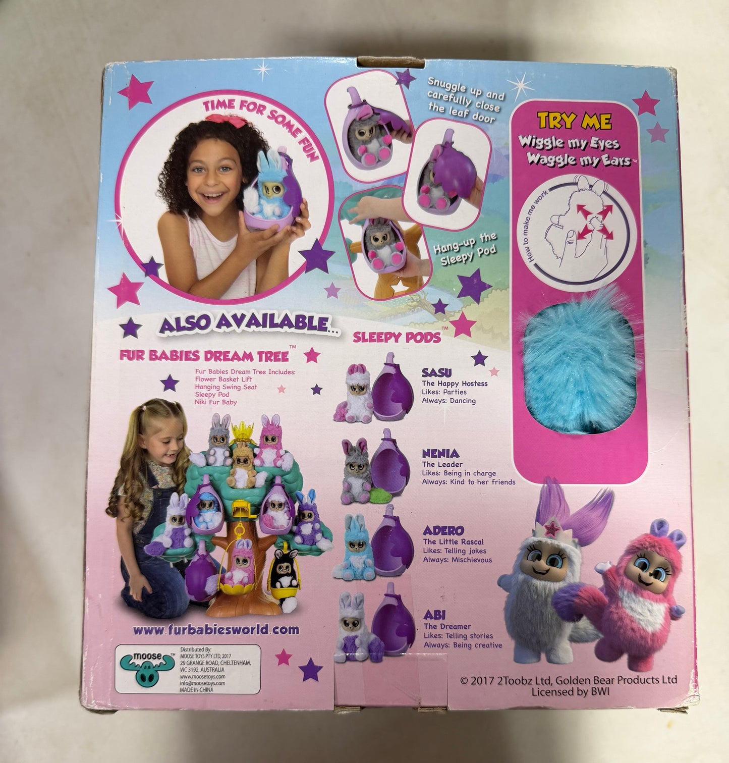 Fur Babies World Sleepy Pod + Dreamstar Fur Baby Adero 936122