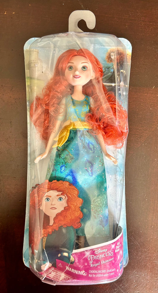 Disney Princess Royal Shimmer Merida Doll 61628 *Package Damaged