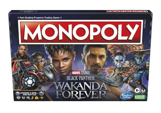 Monopoly: Marvel Studios' Black Panther: Wakanda Forever Edition Board Game