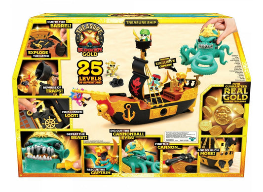 Treasure X Sunken Gold Treasure Ship Playset