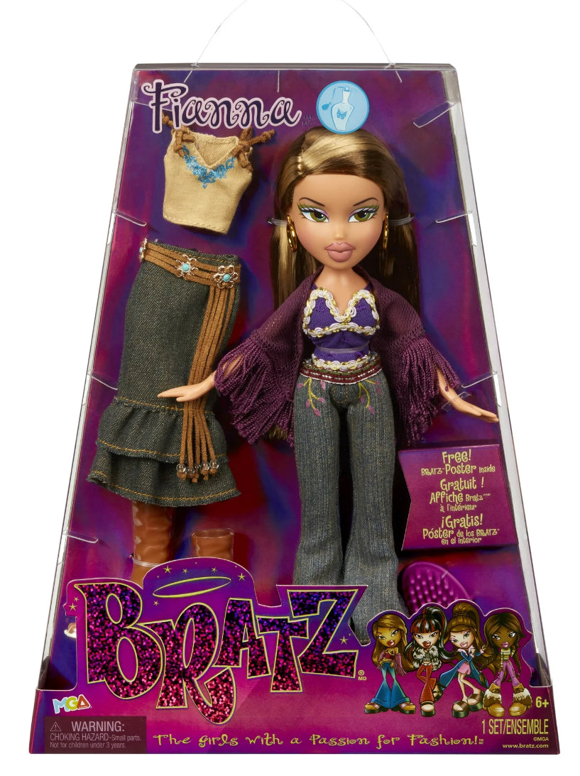 Bratz Original Fashion Doll Fianna Series 3 with 2 Outfits 59199