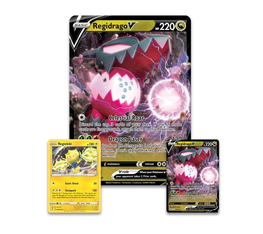 Pokémon Trading Card Games SAS12.5 Crown Zenith Regidrago V Box