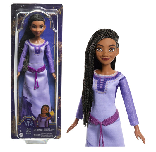Disney’s Wish Asha of Rosas Posable 11 inch Fashion Doll and Accessories