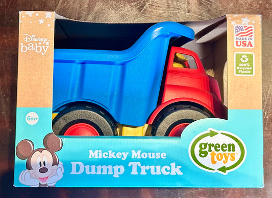 Green Toys Disney Baby Mickey Mouse Dump Truck 01610