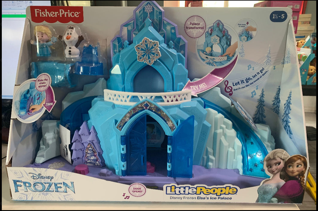 Fisher Price Little People Disney Frozen Elsa’s Ice Palace 83958