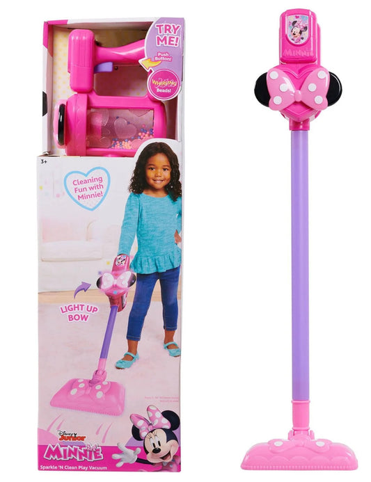 Disney Junior Minnie Mouse Sparkle 'N Clean Play Vacuum 88084