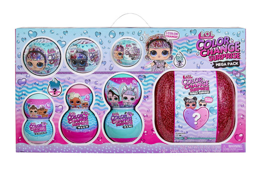 LOL Surprise Color Change Mega Pack Collectible Doll Exclusive w/ 70+ Surprises