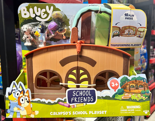 Bluey, School Friends Calypso's School Playset 17337