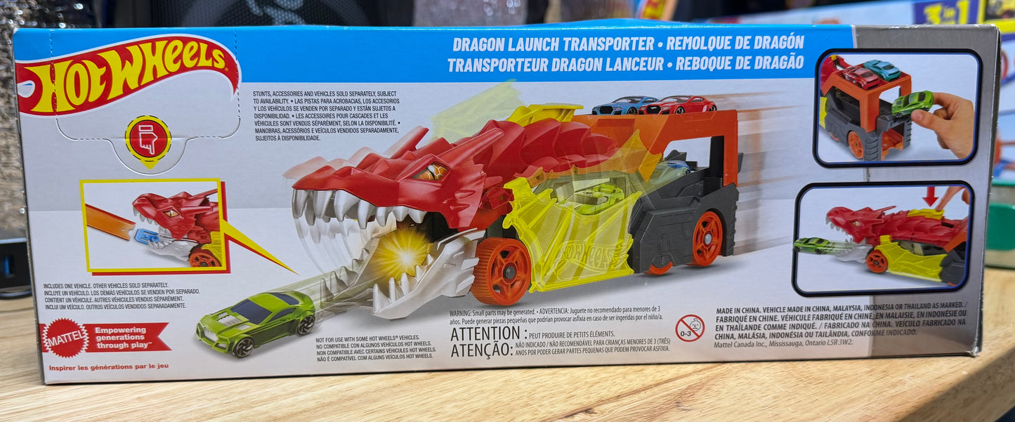 Hot Wheels City Dragon Launch Transporter 91638